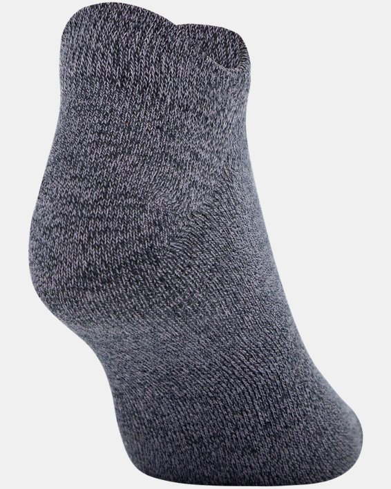 Women's UA Essential No Show – 6-Pack Socks, Gray, pdpMainDesktop image number 18